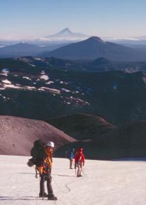 glacier crossing