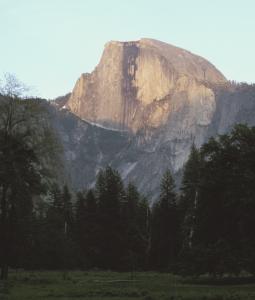 evening half dome